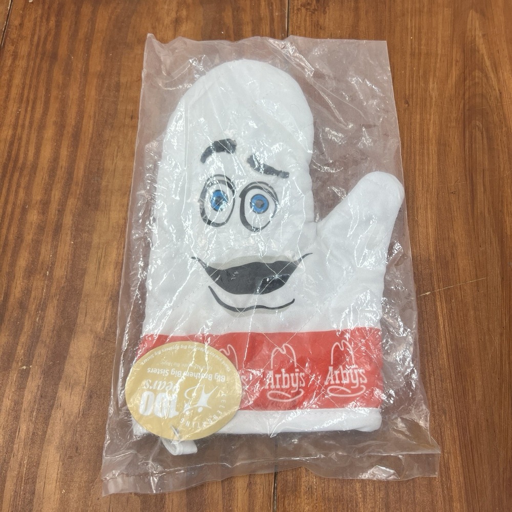 Arby's Oven Mitt Mascot Cartoon Promotion Big Brother Big Sisters Sealed